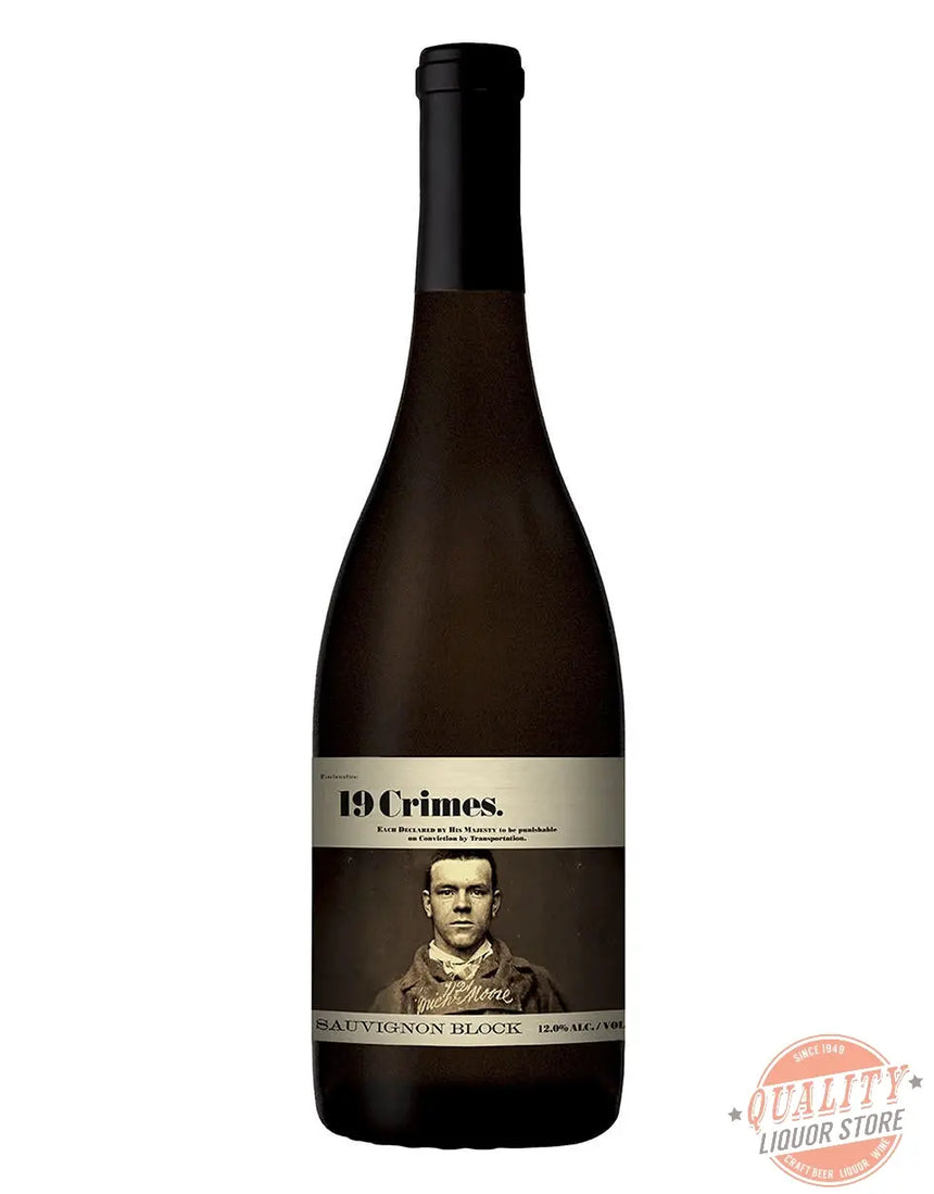 19 Crimes Sauvignon Block 750ml - 19 Crimes