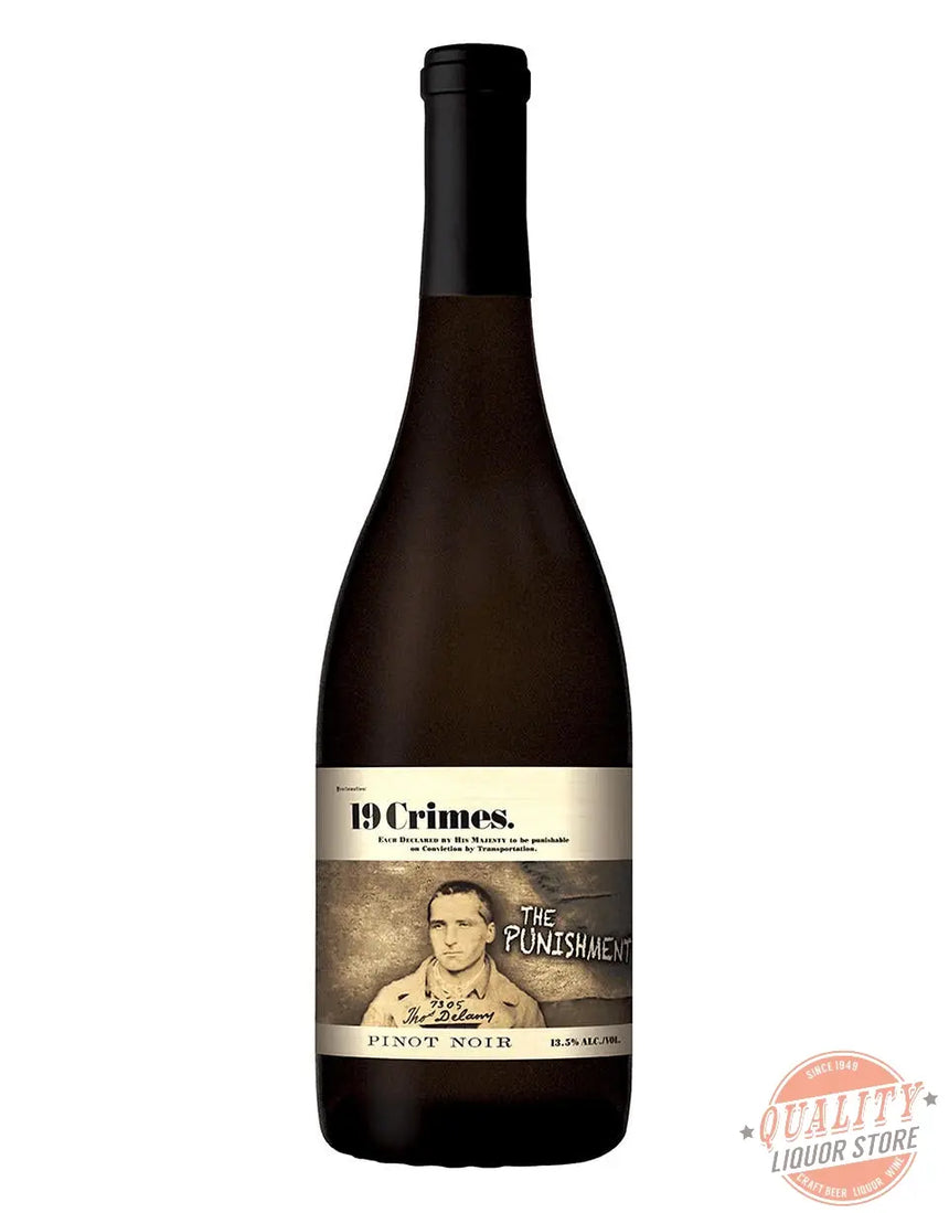 19 Crimes The Punishment Pinot Noir 750ml - 19 Crimes