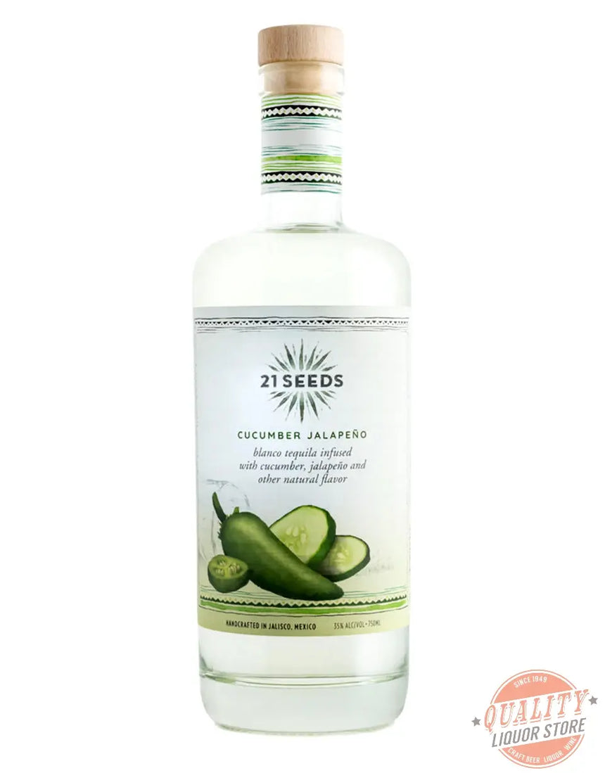 21 Seeds Cucumber Jalapeno Tequila - 21 Seeds