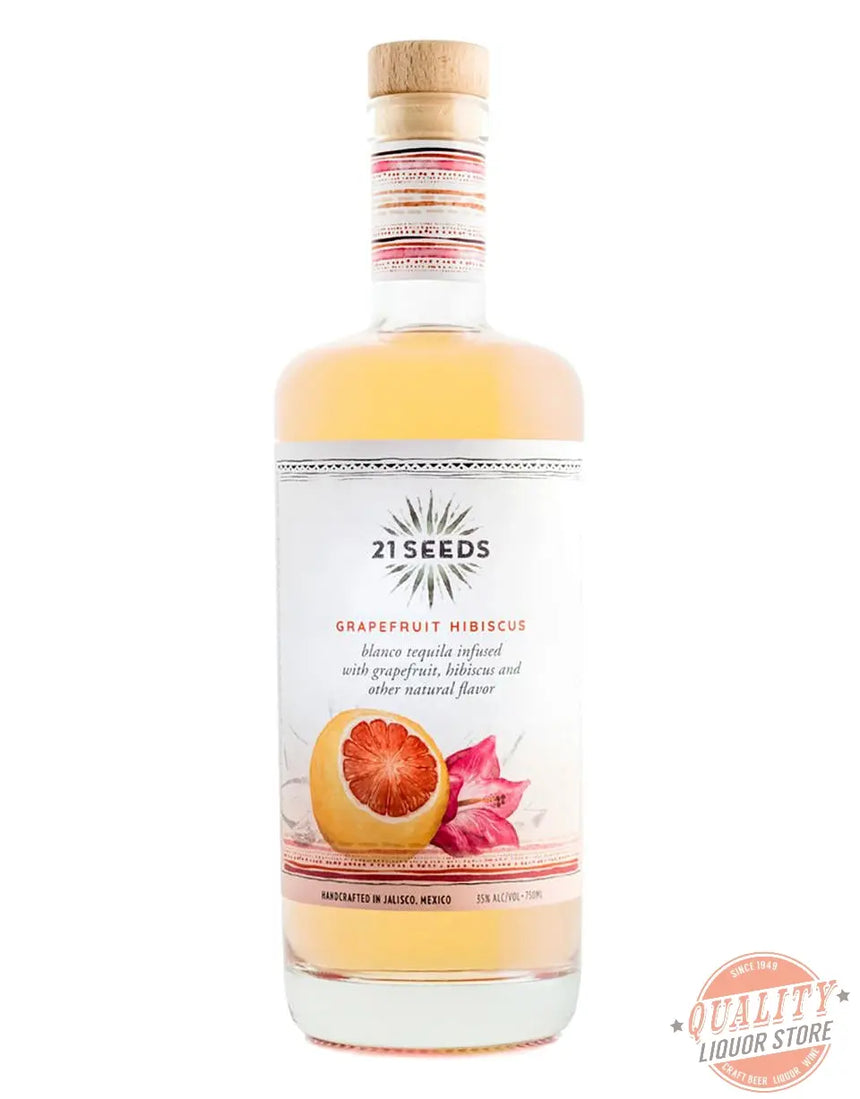 21 Seeds Grapefruit Hibiscus Tequila - 21 Seeds