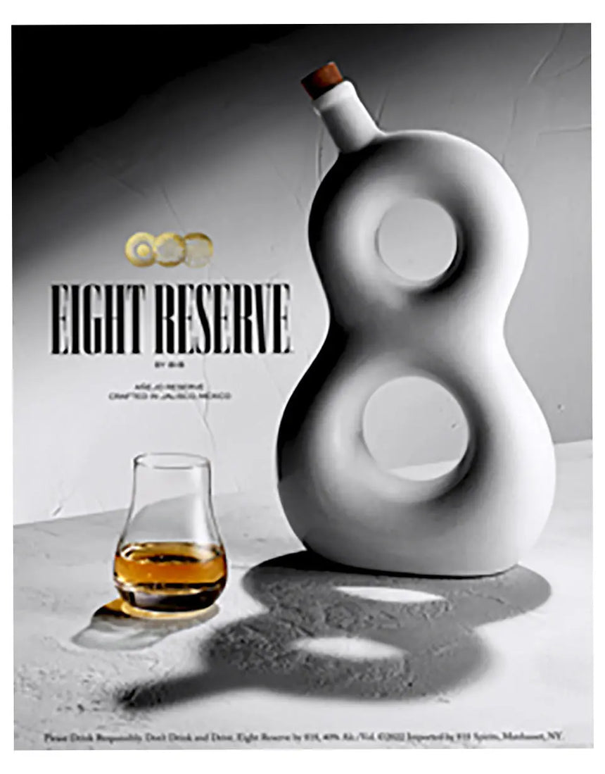 818 Eight Reserve Limited Edition Anejo Tequila By Kendall Jenner - 818