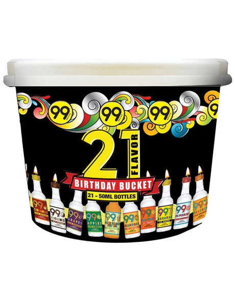 Buy 99 Happy Birthday Party Bucket 50ml 21-Pack