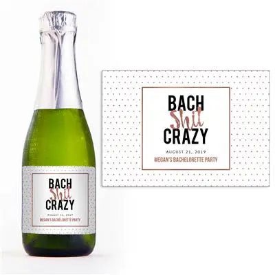 Bach Shit Mini Champagne Split Label iCustomLabel