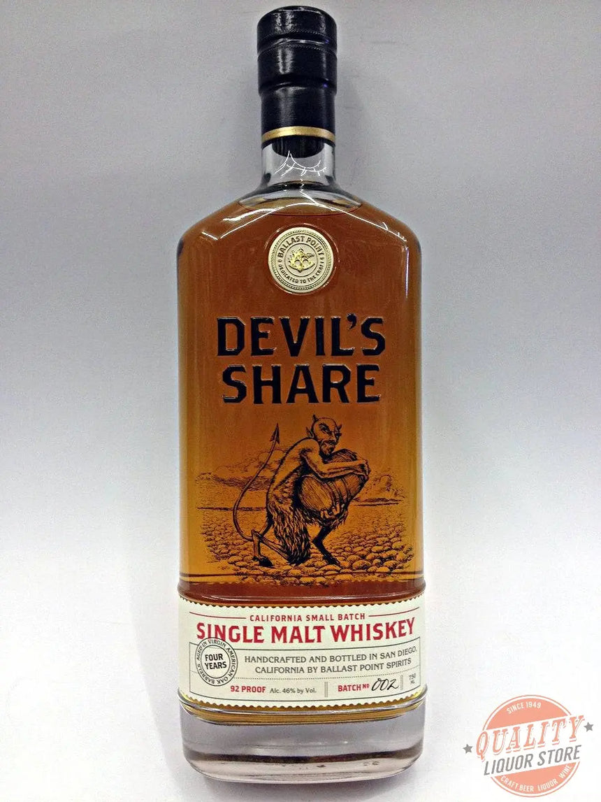 Ballast Point Batch 2 Devil's Share Whiskey - Ballast Point Liquor