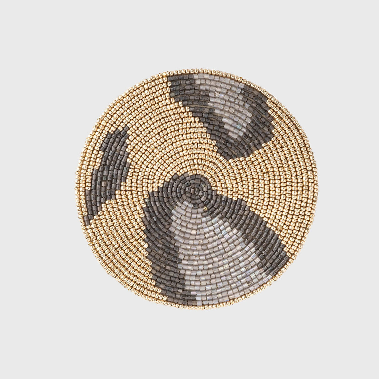 Animal pattern coasters, gold Joanna Buchanan