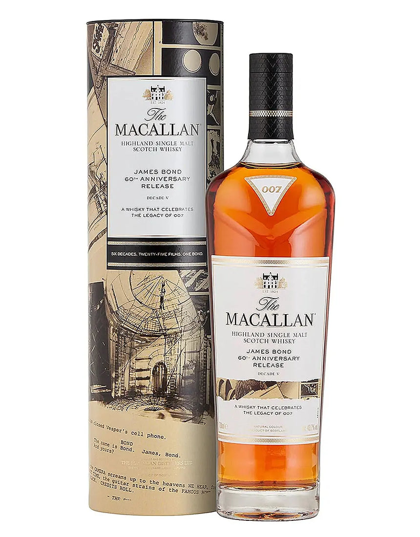 Buy Macallan James Bond 60th Anniversary Release Decade V