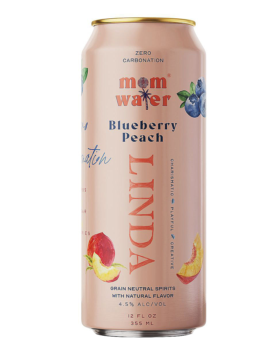 Mom Water Linda - Blueberry Peach 4-Pack