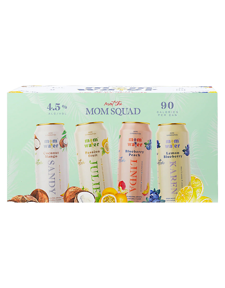 Buy Mom Water Meet The Mom Squad - Variety 8-Pack