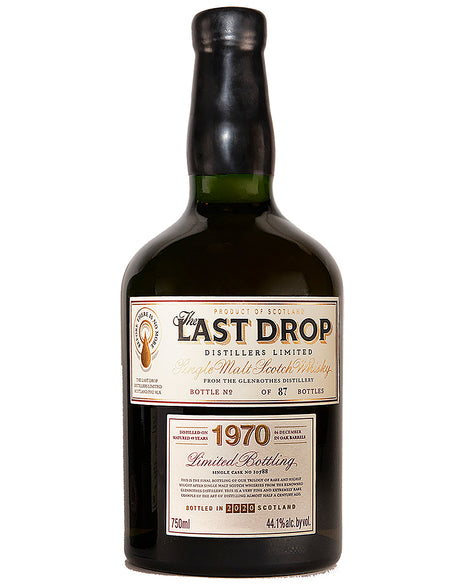 Buy The Last Drop 1970 Glenrothes Single Malt Scotch