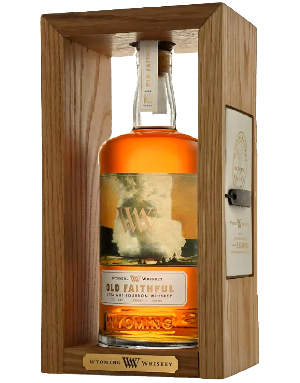 Buy Wyoming Old Faithful 10 Year Old Bourbon Whiskey