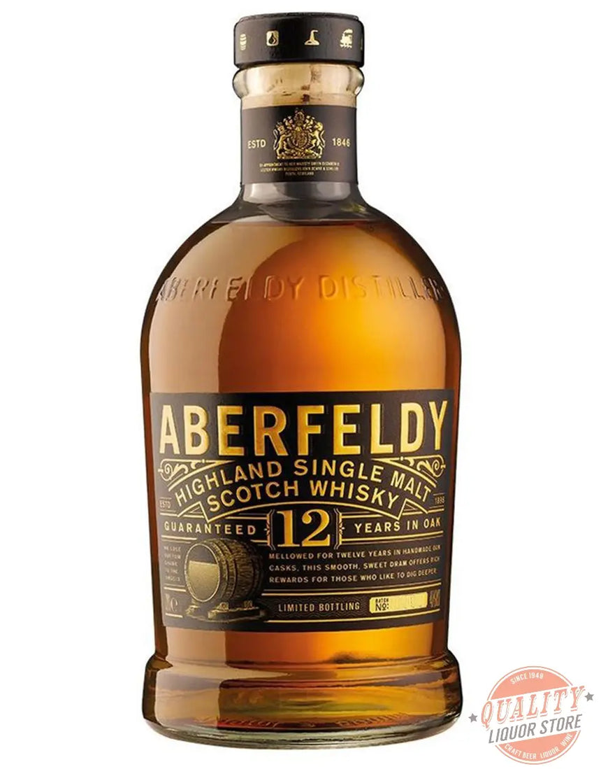 Aberfeldy 12 Year Scotch 750ml - Aberfeldy