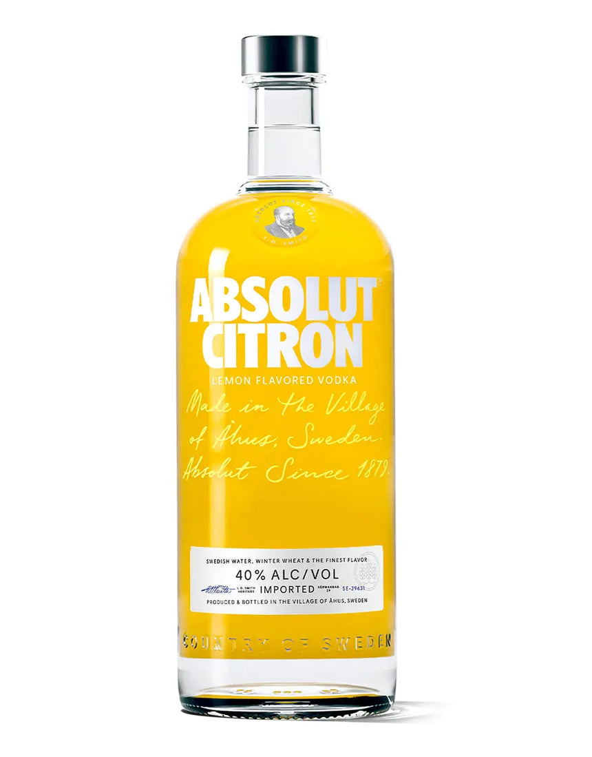 Absolut Citron Vodka 750ml - Absolut Vodka