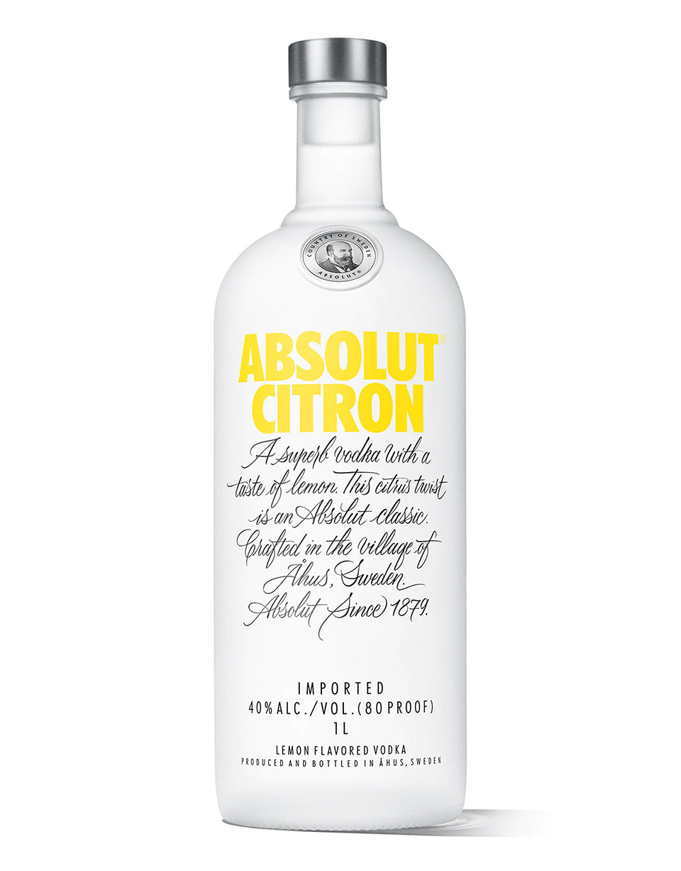 Absolut Citron Vodka 750ml - Absolut Vodka