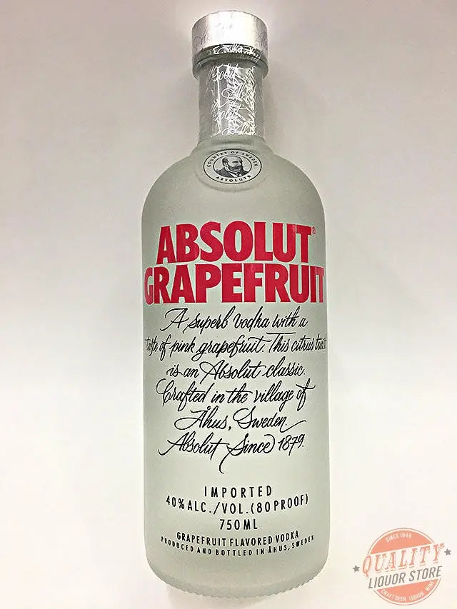 Absolut Grapefruit Vodka 750ml - Absolut Vodka