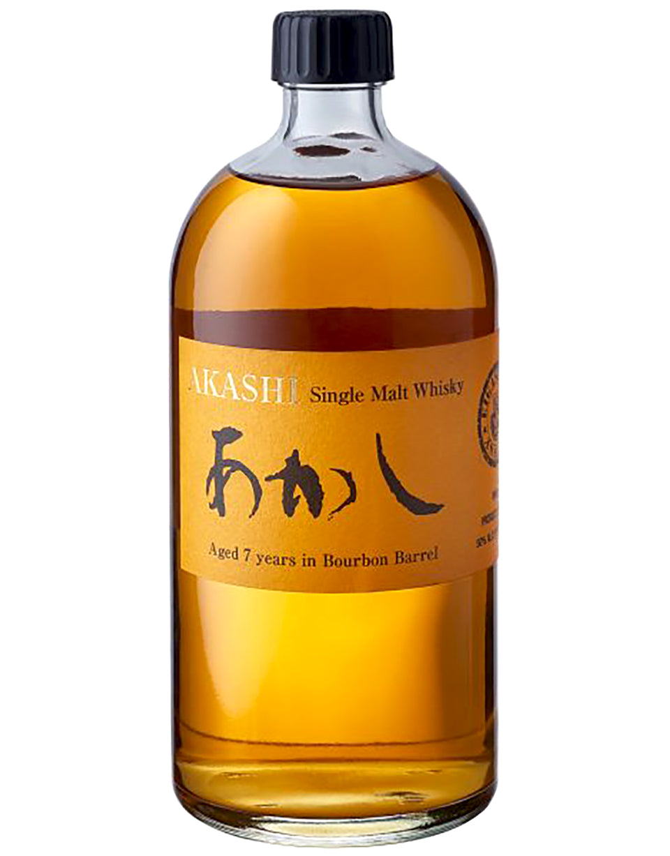 Buy Akashi 7 Year Single Malt Japanese Whisky Bourbon Barrel Finish