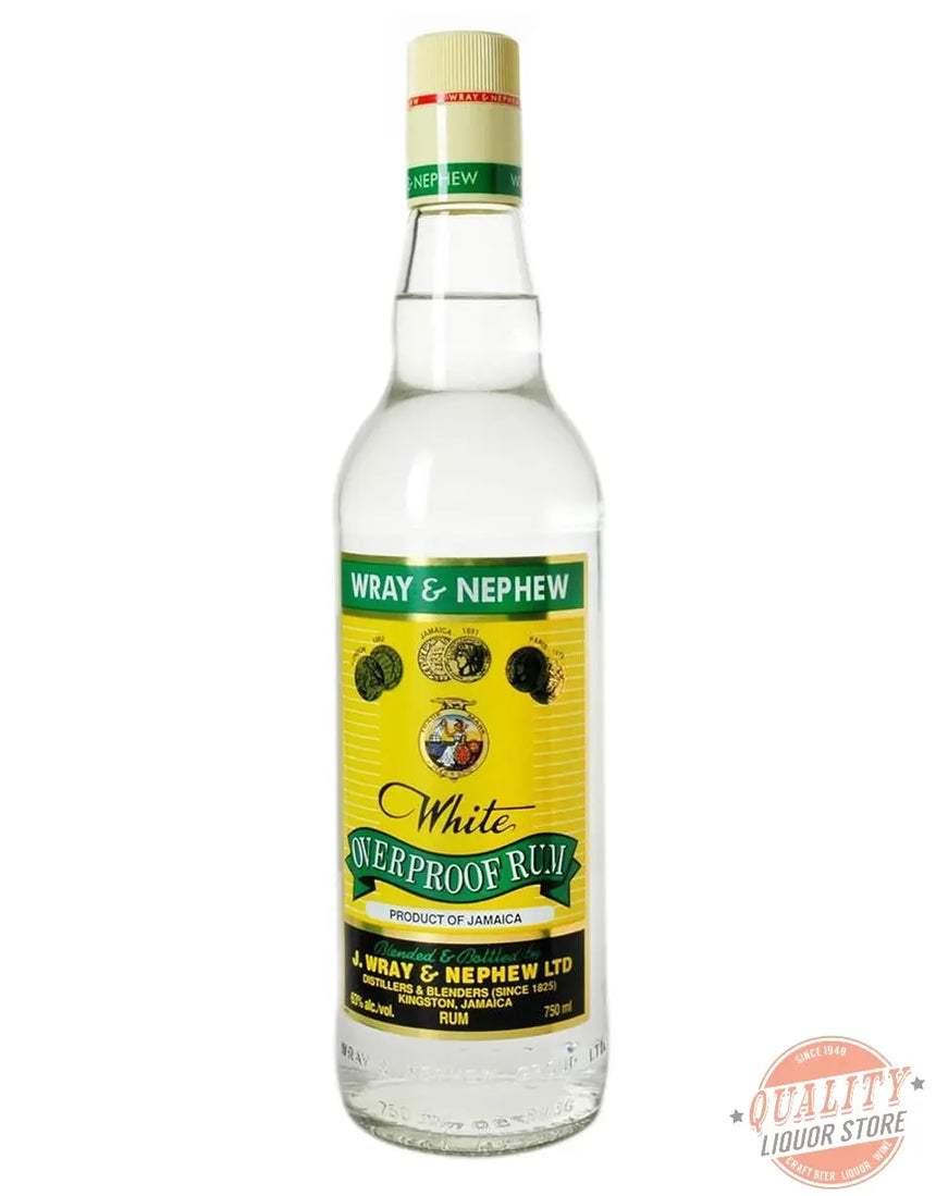 Wray & Nephew White Overproof Rum - Appleton Rum
