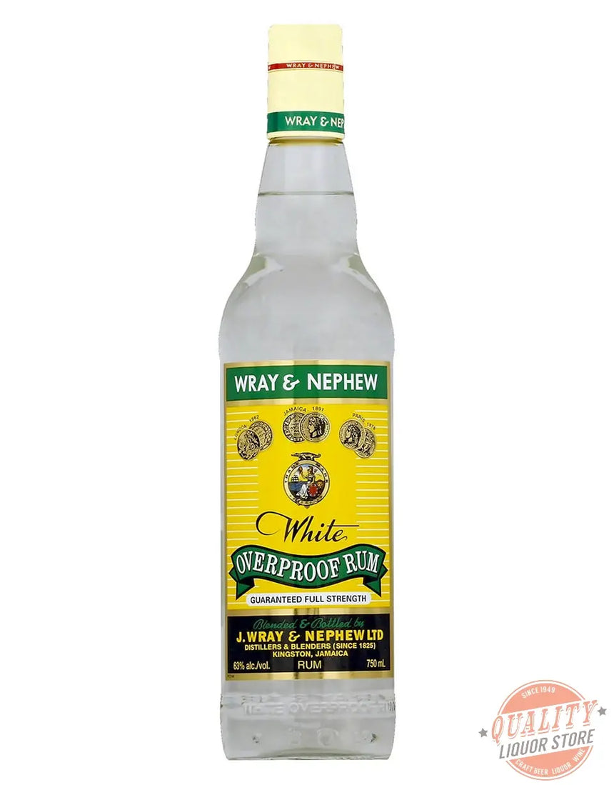 Wray & Nephew White Overproof Rum - Appleton Rum