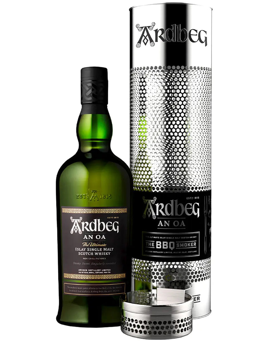 Ardbeg An Oa BBQ Smoker Gift Set Ardbeg