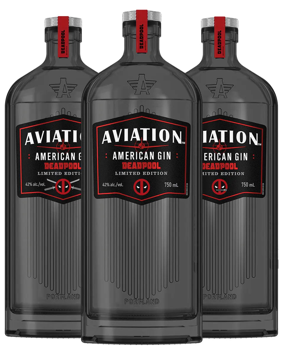 Aviation Gin Deadpool and Wolverine Limited 3-Pack Aviation