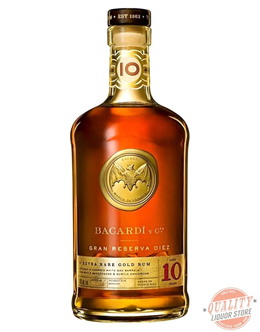 Bacardi Gran Reserva Diez 10 Year Rum - Bacardi