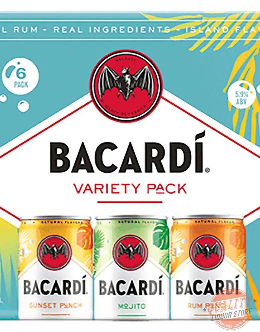 Bacardi Variety Pack Can 6-Pack - Bacardi