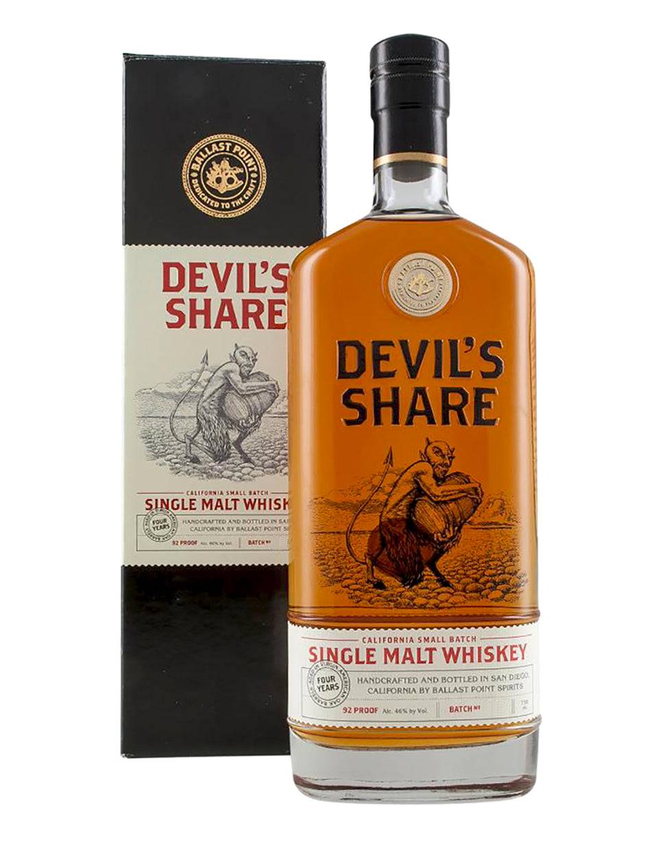Ballast Point Batch No 4 Devil's Share Whiskey - Ballast Point Liquor