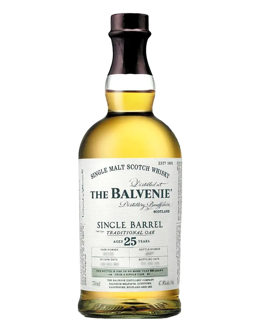 Balvenie Single Barrel 25 Year Old Malt Scotch Whisky The Balvenie