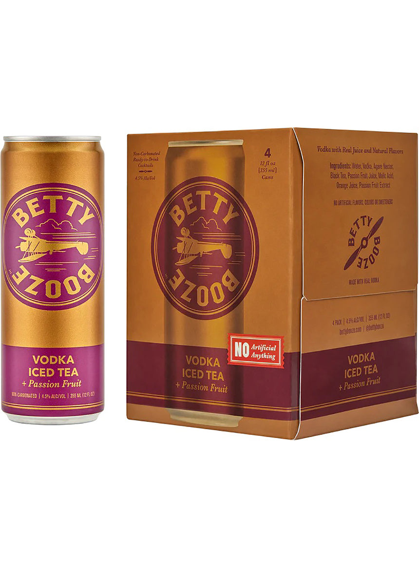 Buy Betty Booze Vodka Iced Tea + Passion Fruit