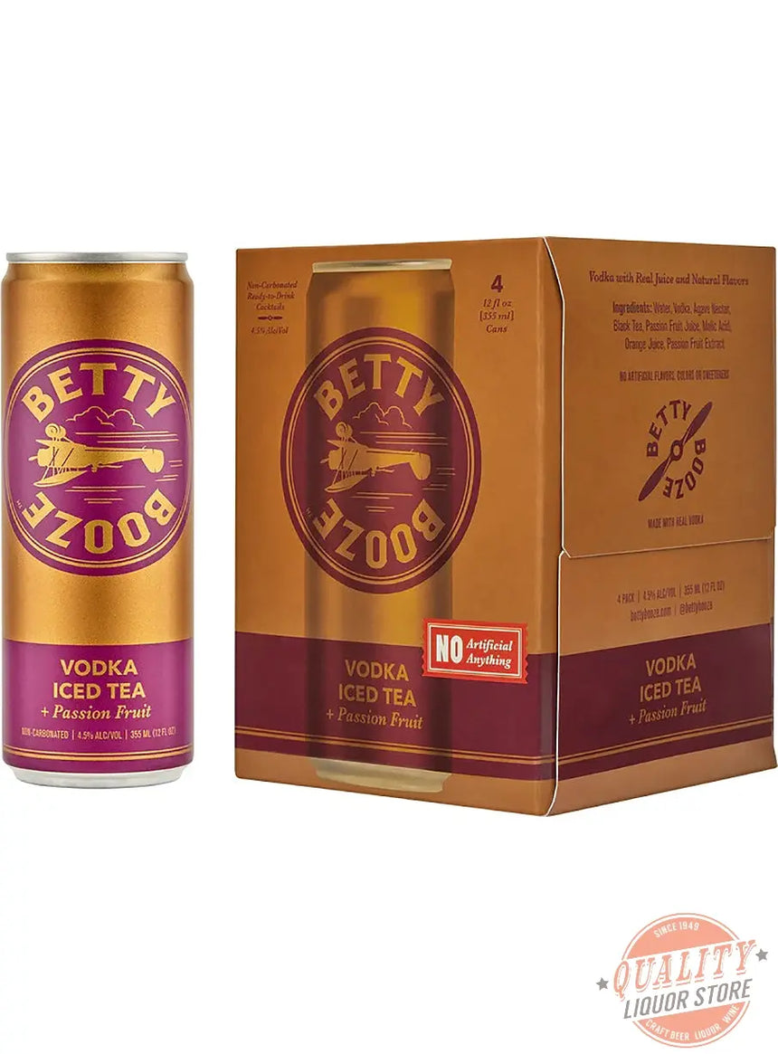 Buy Betty Booze Vodka Iced Tea + Passion Fruit