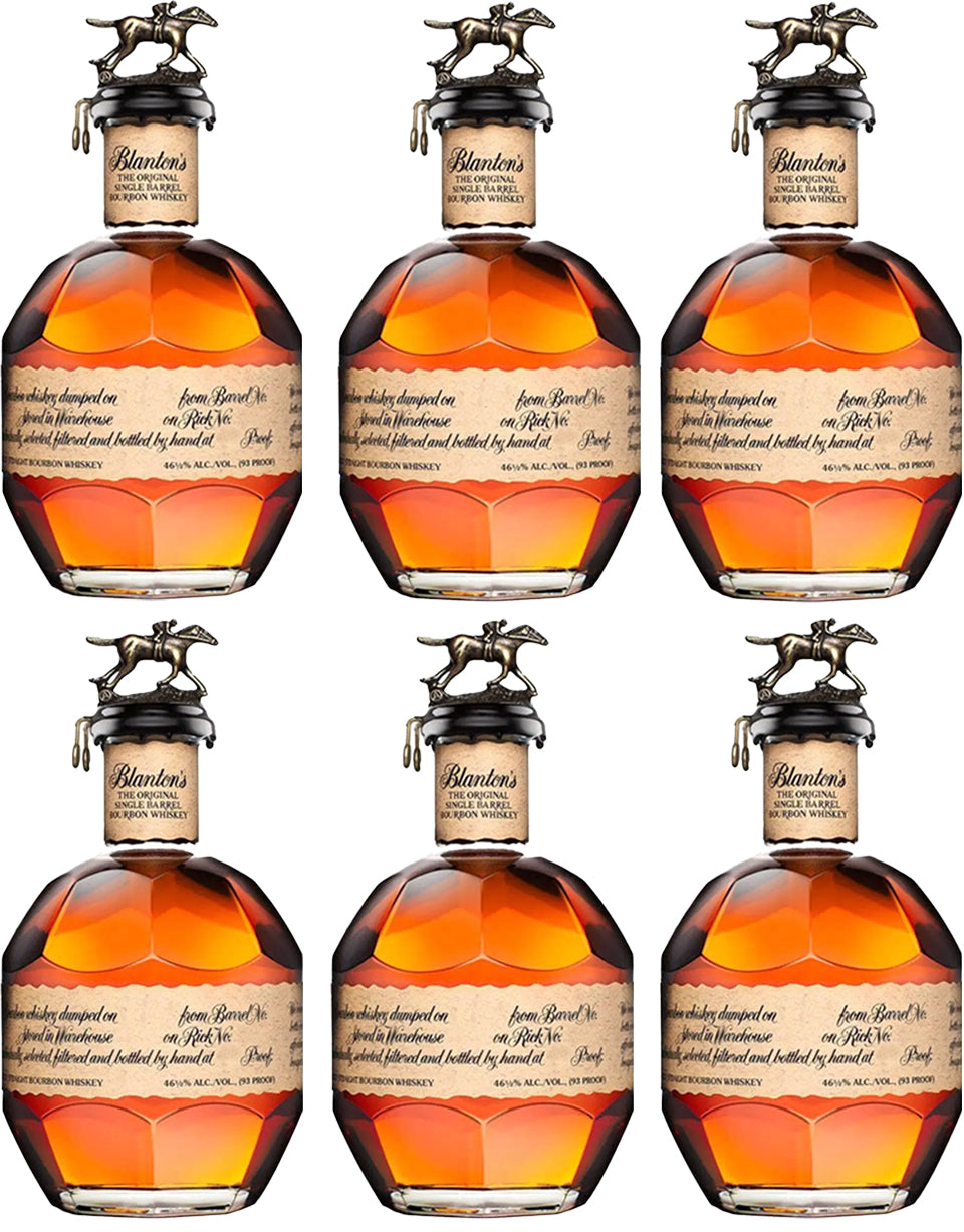 Blanton's Bourbon Blanton’s Original Single Barrel Bourbon 6-Pack - Whiskey Quality Liquor Store
