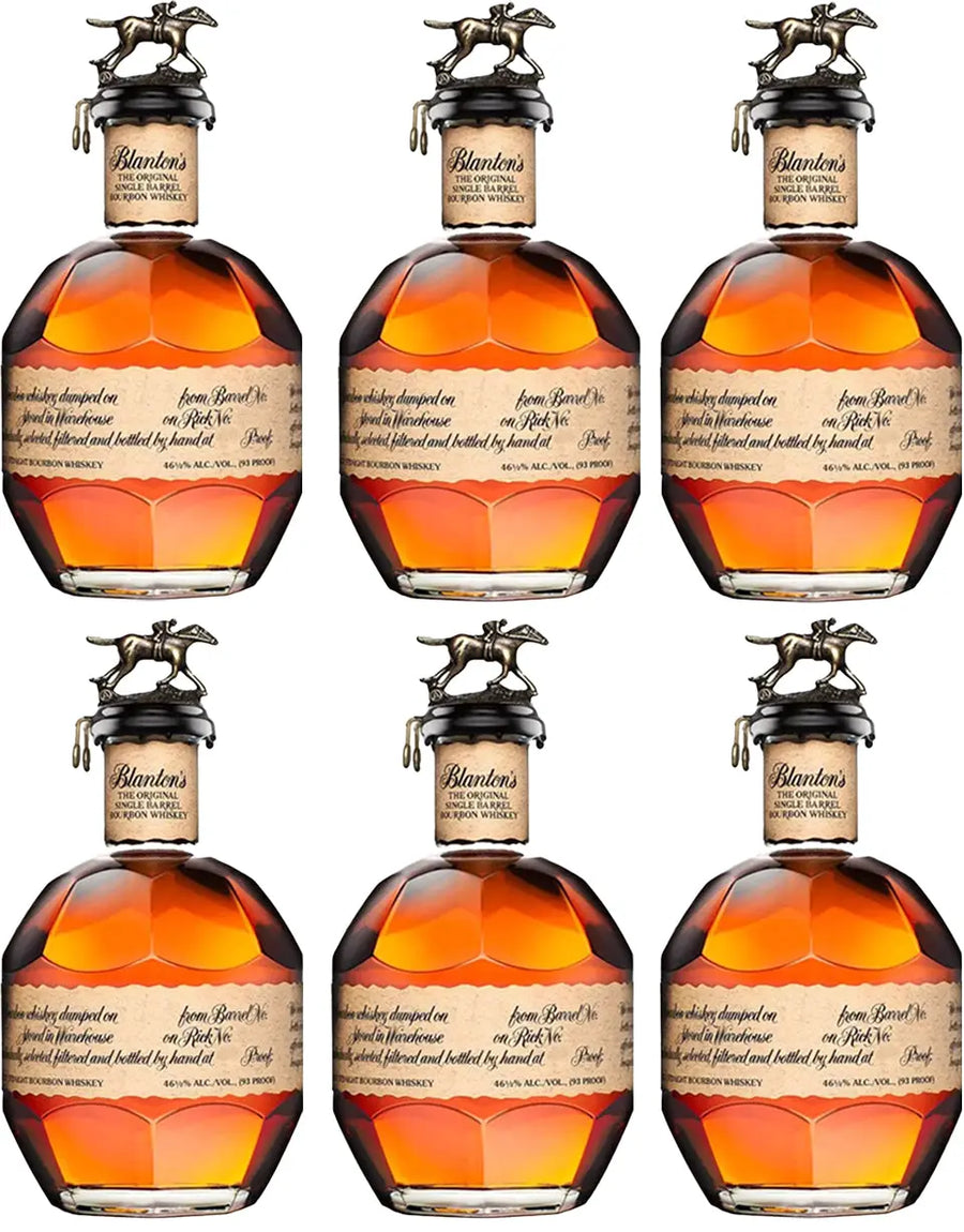 Blanton's Bourbon Blanton’s Original Single Barrel Bourbon 6-Pack - Whiskey Quality Liquor Store