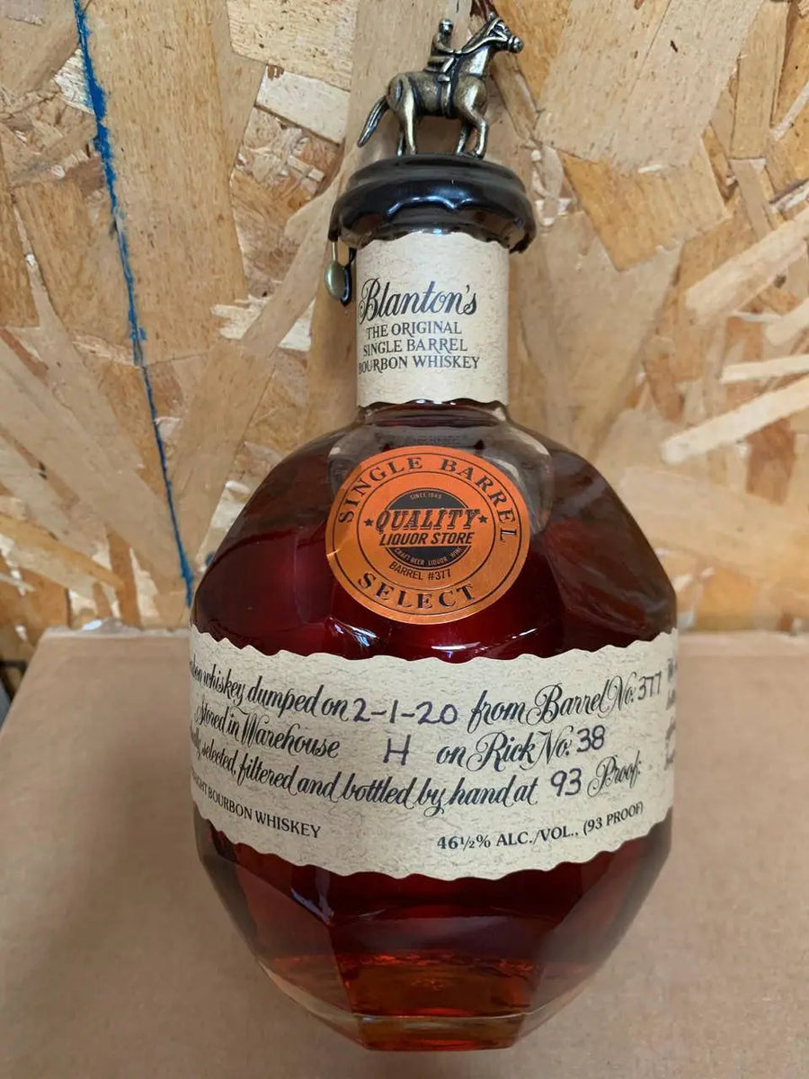 Blanton's Bourbon QLS Barrel 2020 - Blanton's Bourbon