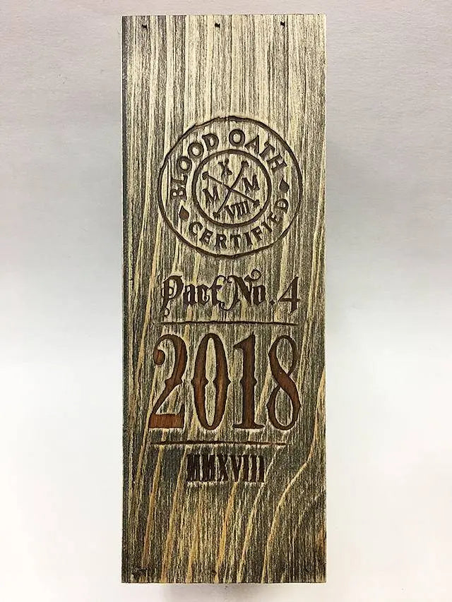 Blood Oath Pact No. 4 Bourbon Whiskey - Blood Oath
