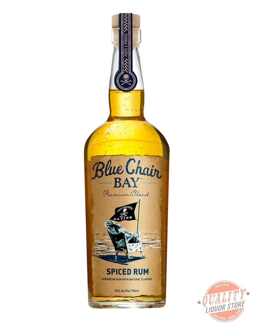 Blue Chair Bay Spiced Rum by Kenny Chesney - Blue Chair Bay