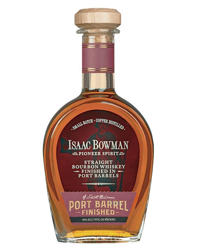 Isaac Bowman Port Barrel Finished Bourbon - Bowman