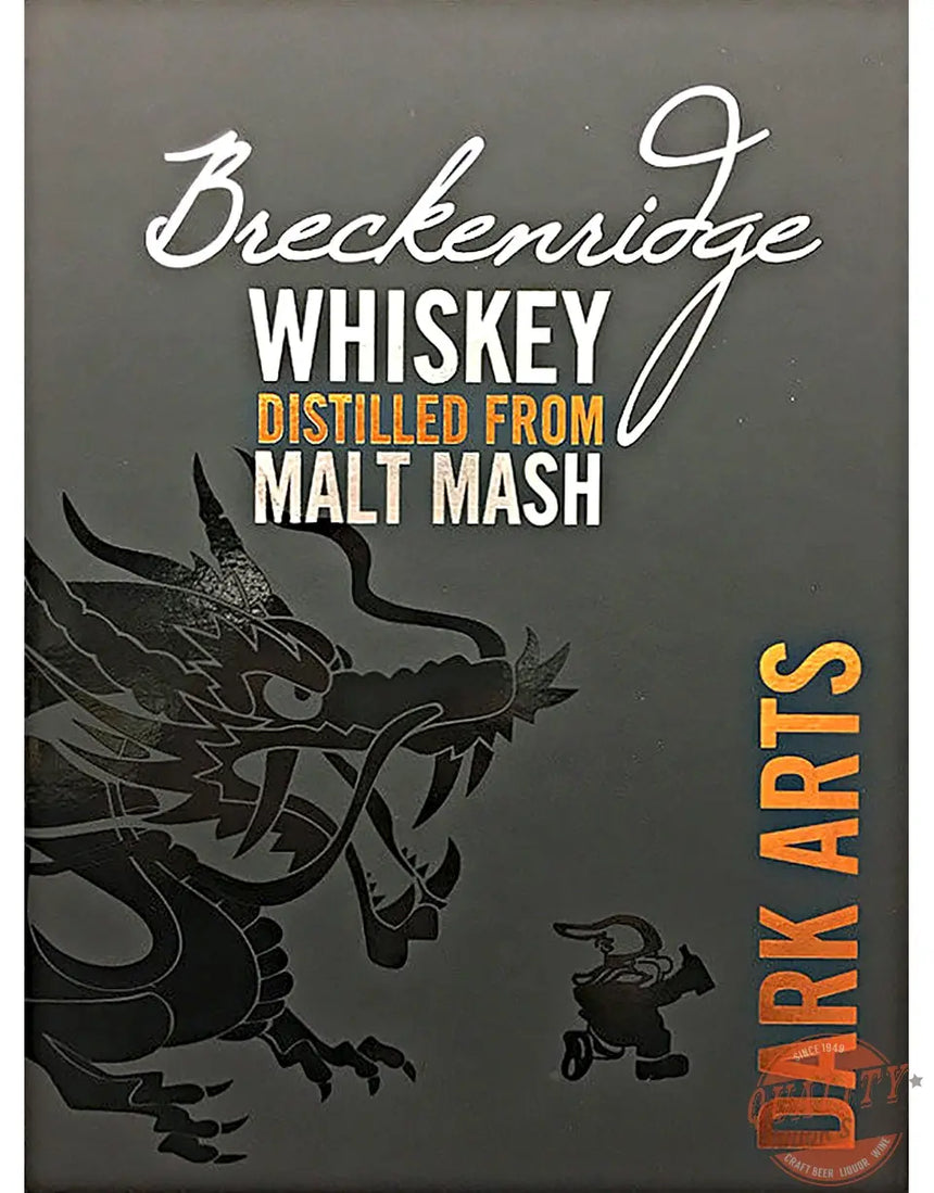 Buy Breckenridge Malt Mash Dark Arts Whiskey