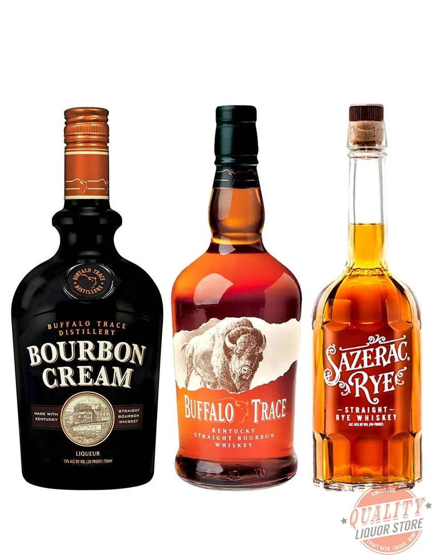 Buffalo Trace - Buffalo Cream - Sazerac - Combo - Bundle