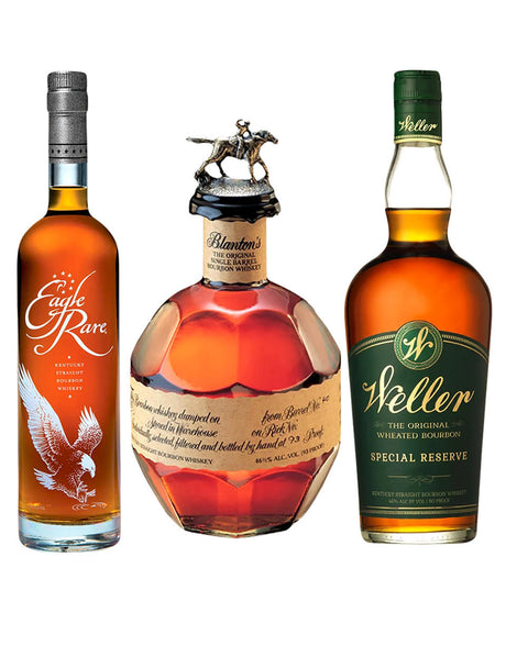 Eagle Rare - Blanton's - Weller Special Reserve - Combo - Bundle