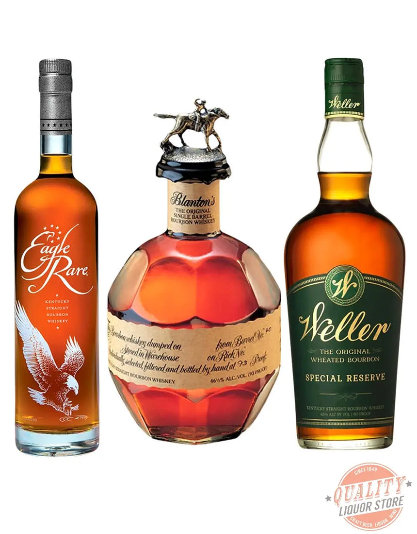 Eagle Rare - Blanton's - Weller Special Reserve - Combo - Bundle