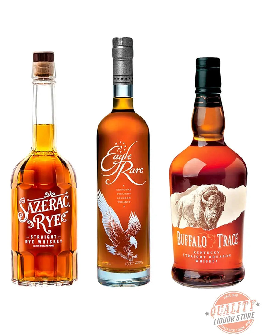 Eagle Rare - Buffalo Trace - Sazerac Rye - Combo - Bundle