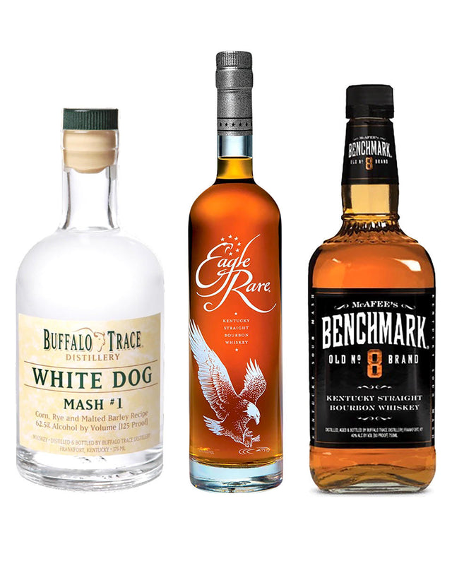 Eagle Rare - Buffalo Trace White Dog - Benchmark - Combo - Bundle