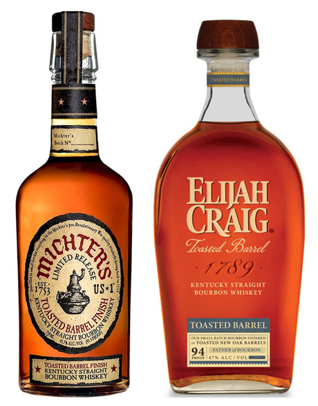 Michter's Toasted - Elijah Craig Toasted Barrel Combo - Bundle