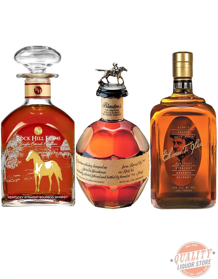 Rock Hill Farms - Blanton's - Elmer T Lee - Combo - Bundle