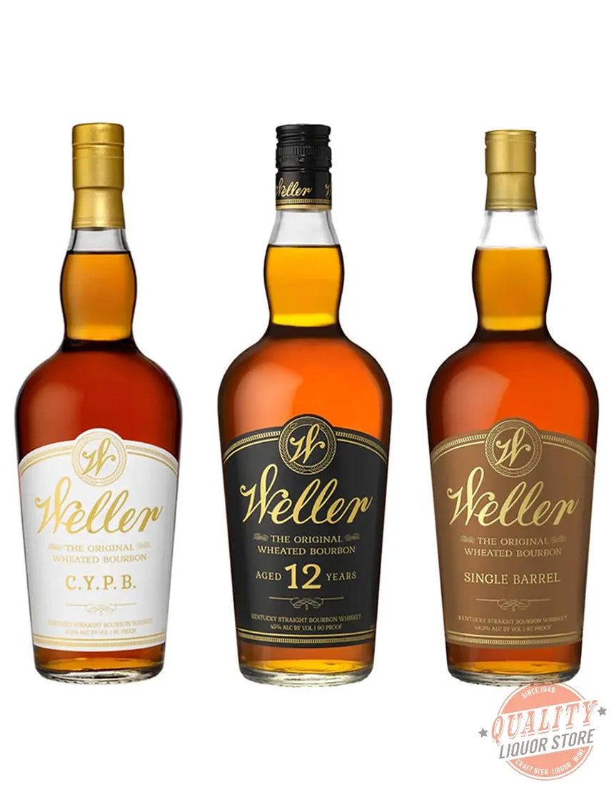 Weller CYPB - Single Barrel - 12 Year Bourbon - Combo - Bundle