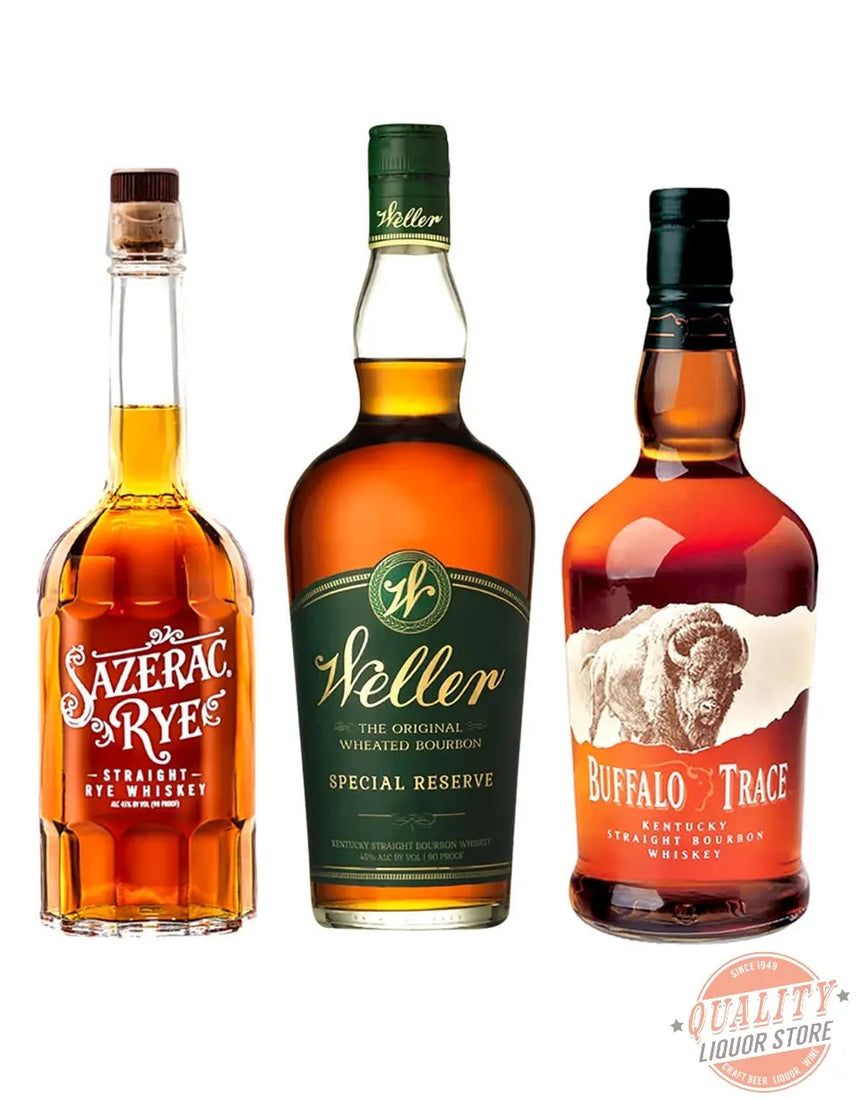 Weller Special Reserve - Buffalo Trace - Sazerac - Combo - Bundle