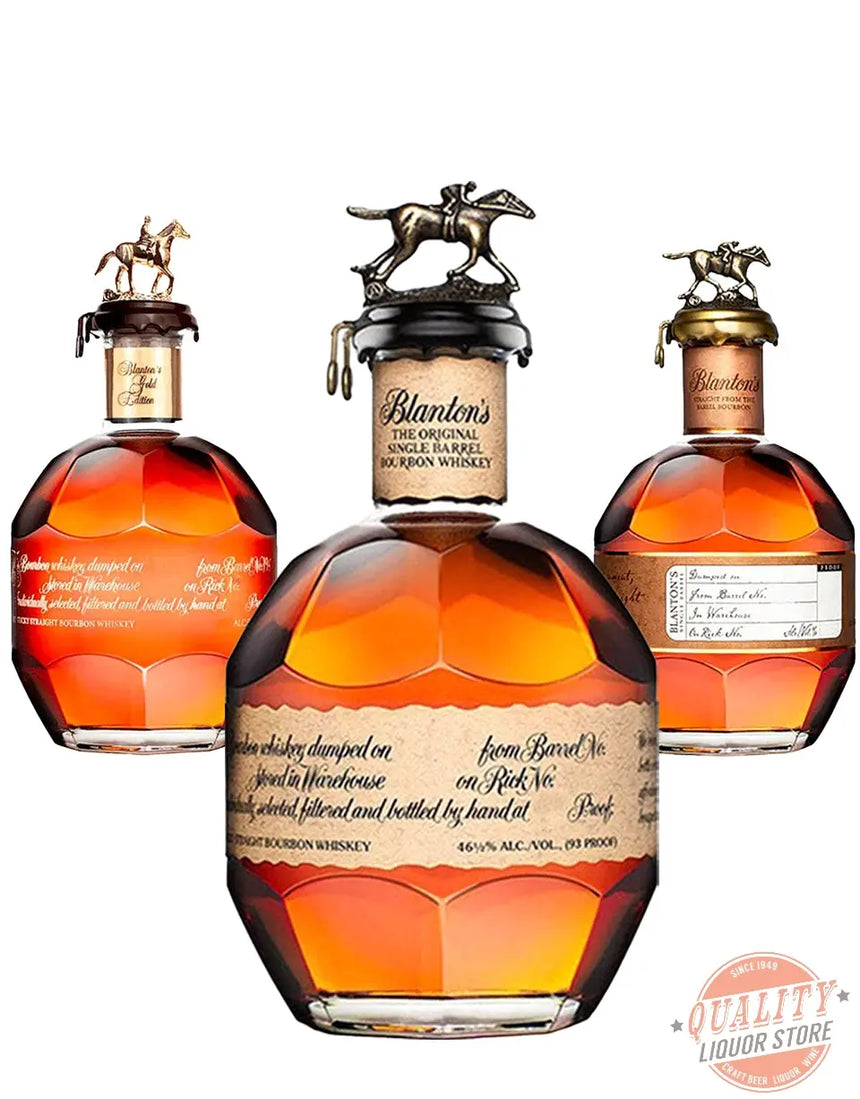 Blanton's SBB - Gold - SFTB - Bourbon 3-Pack Bundle Blanton's Bourbon