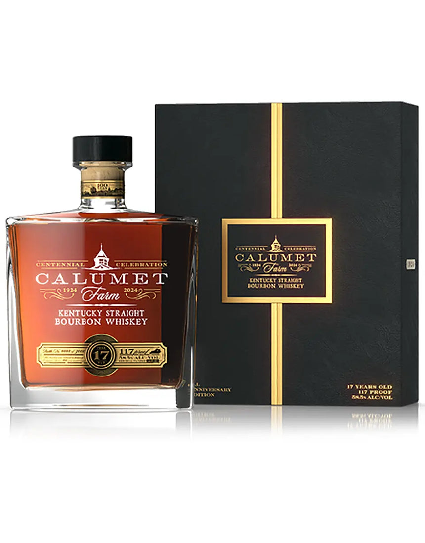 Buy Calumet Farm 17 Year Bourbon Glass Decanter