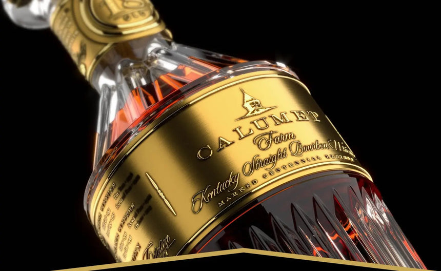 Calumet Farm 18 Year Bourbon Trophy Decanter 100th Anniversary Release Calumet