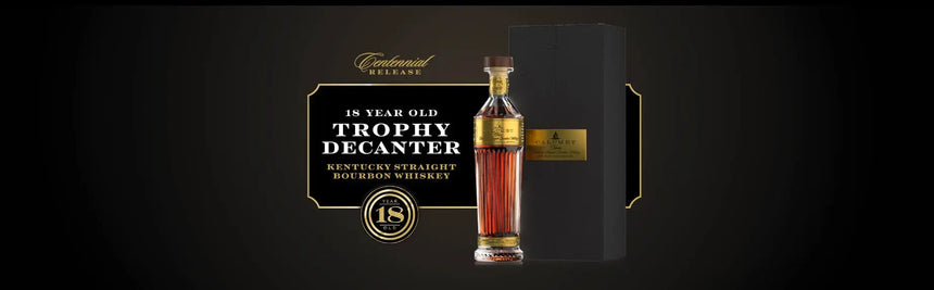 Calumet Farm 18 Year Bourbon Trophy Decanter 100th Anniversary Release Calumet