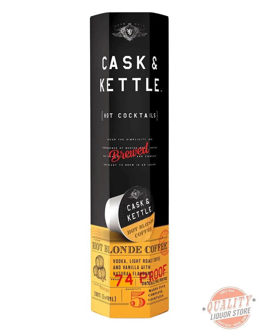 Cask & Kettle Hot Blonde Coffee Pods - Cask & Kettle